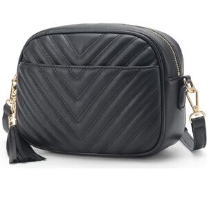 Black crossbody bag